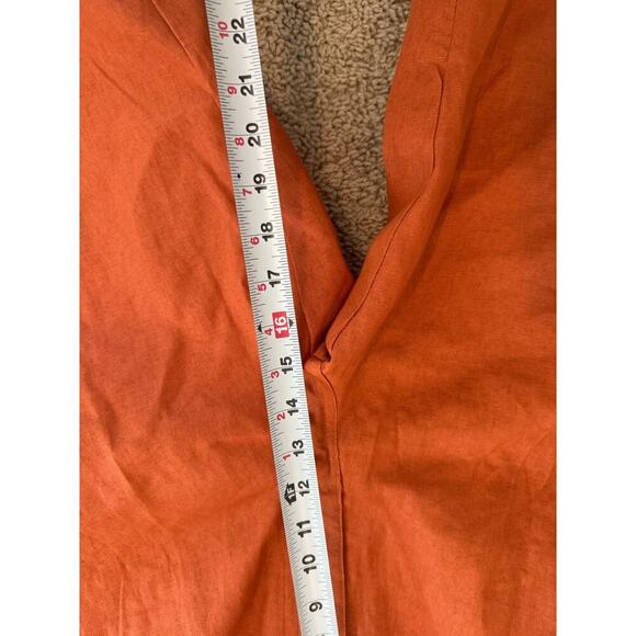 VINTAGE 90s | Platinum Hip Hop History Linen Baggy Shorts sz W36-40 XXL - Picture 9 of 11